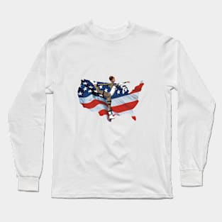 Skating USA Long Sleeve T-Shirt